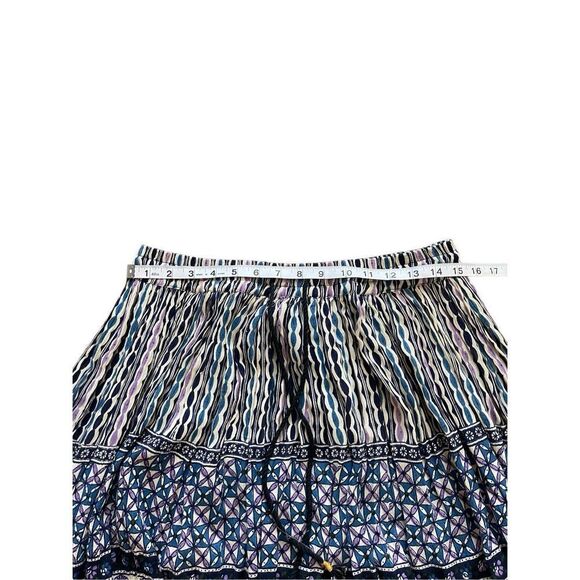 Vintage Sag Harbor Petite Boho Midi Skirt – Size PL – 100% Rayon, Made in India - Picture 4 of 5